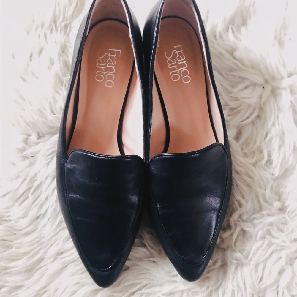 Franco Sarto Leather Loafers